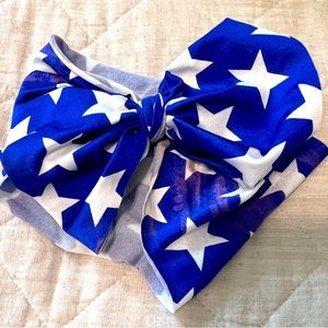 Vintage Stars Design Toddler Sized Head Wrap